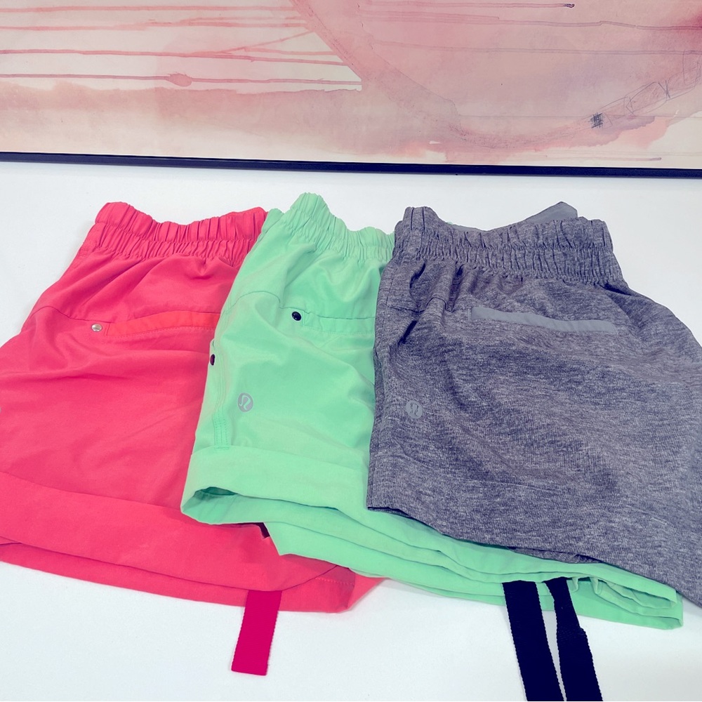 Lululemon lot size 8 shorts